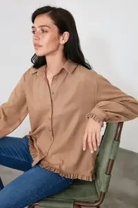 Рубашка с оборками TWOAW21GO0577