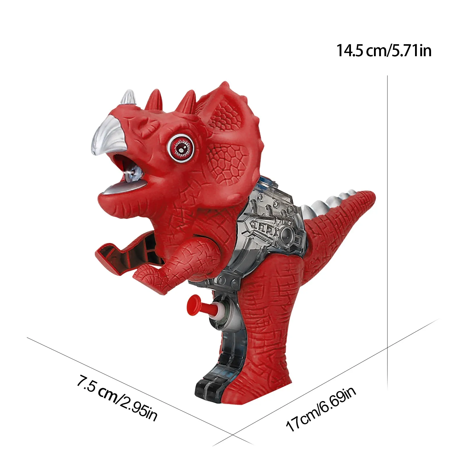 

3d Dinosaur Shape Water Gun Children Summer Cute Cartoon Press Water Spray Gun Outdoor Swimming Pool Beach Toys Pistolet Eau#Z