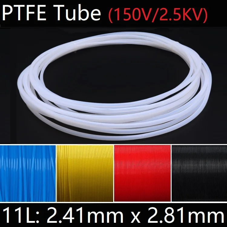 11Л 2 41 мм x 81 PTFE трубка Т эфлон Изолированная жесткая капиллярная F4 труба высокая