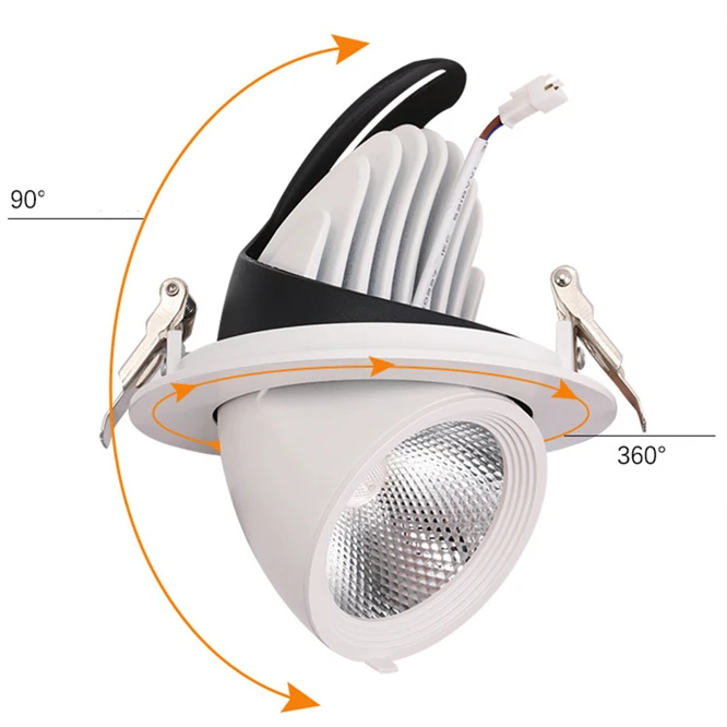 

Потолочный светодиодный светильник с COB матрицей, 10 Вт, 15 Вт, 10 шт.