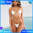 Бикини пуш-ап Экстремальный купальник-стринги бразильские женские мини микро Сексуальные Купальники бразильские пуш-ап милые купальники для девочек сексуальное бикини