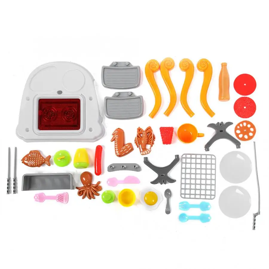Набор детских кухонных игрушек игрушечный домик с имитацией гриля барбекю
