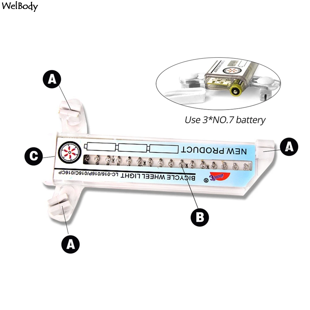 Фонасветильник велосипедный с двойным дисплеем и светодиодсветодиодный