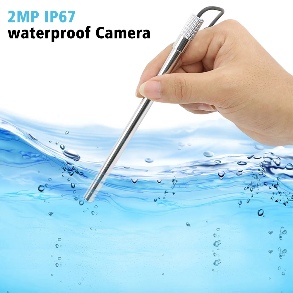 

200X Magnification USB Endoscope HD Visual Type C Inspection 1080P Health Care Magnifier Waterproof With 8 LEDs 2MP Camera