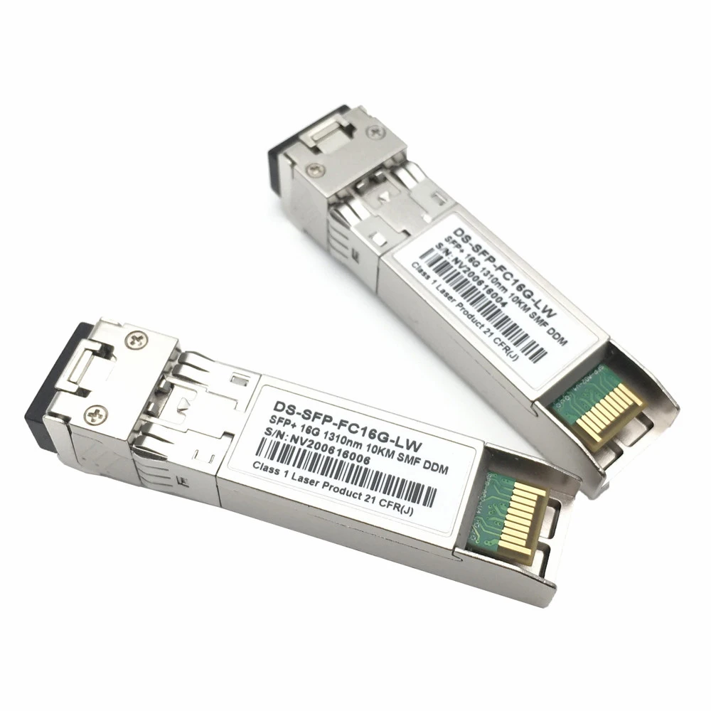 Бесплатная доставка модуль трансивера 16G SFP + 100 нм 300M SR FC 10 км LR DWDM 50 ГГц 40