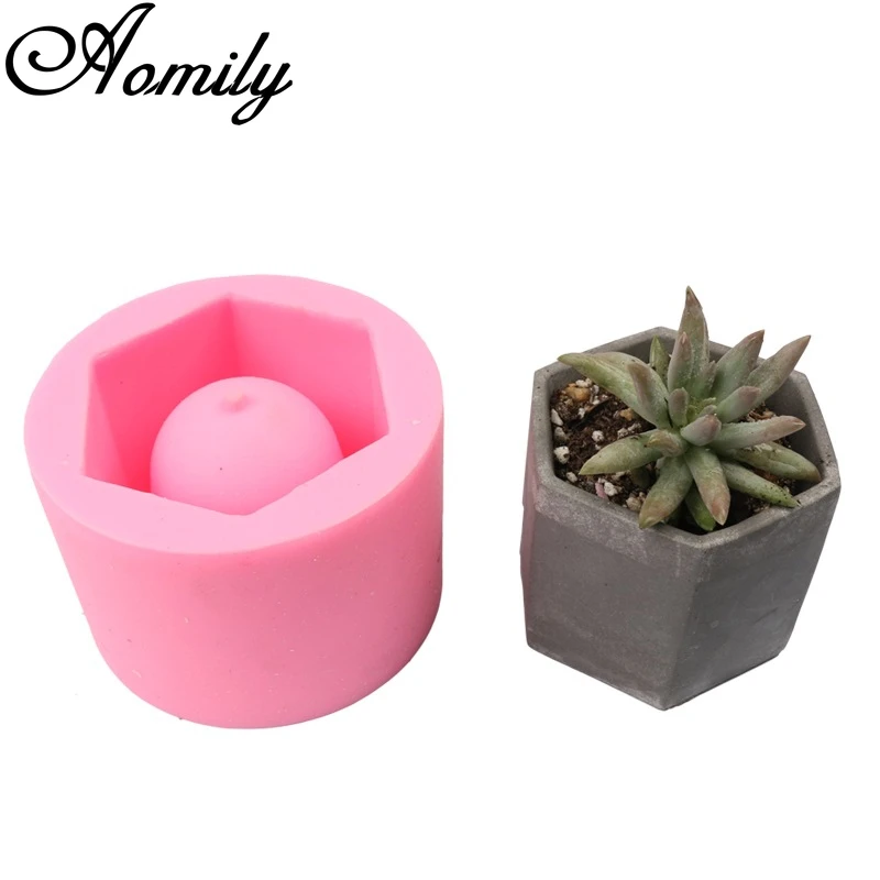 

Aomily Flower Pot Silicone Mold Fondant Cake Decorating Tools Chocolate Mold Green Plant Pot Mold Resin Clay Mould Baking Tool