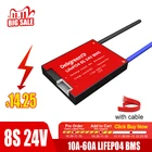 Аккумулятор Deligreen 8S, 24 В, 20 А, 30 А, 40 А, 50 А, 60 А BMS для литиевых аккумуляторов LiNCM LiFePO4, водонепроницаемый для скутера