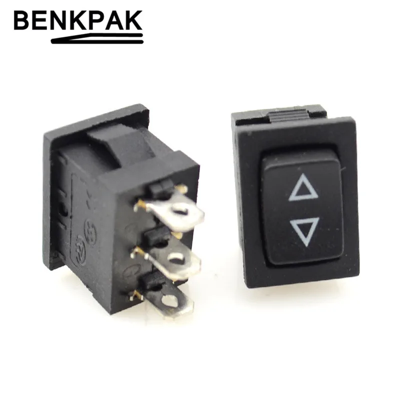 Моментальный переключатель с пружинным возвратом 3 контакта мама ВКЛ ВЫКЛ