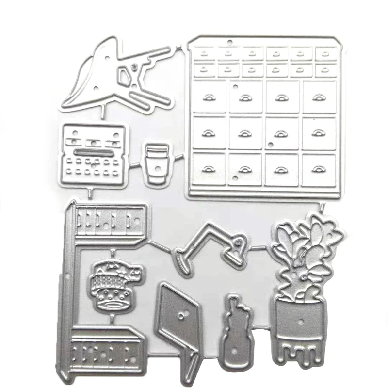 

Furniture Metal Cutting Dies Stencil DIY Scrapbooking Album Paper Card Template Mold Embossing Craft Decoration