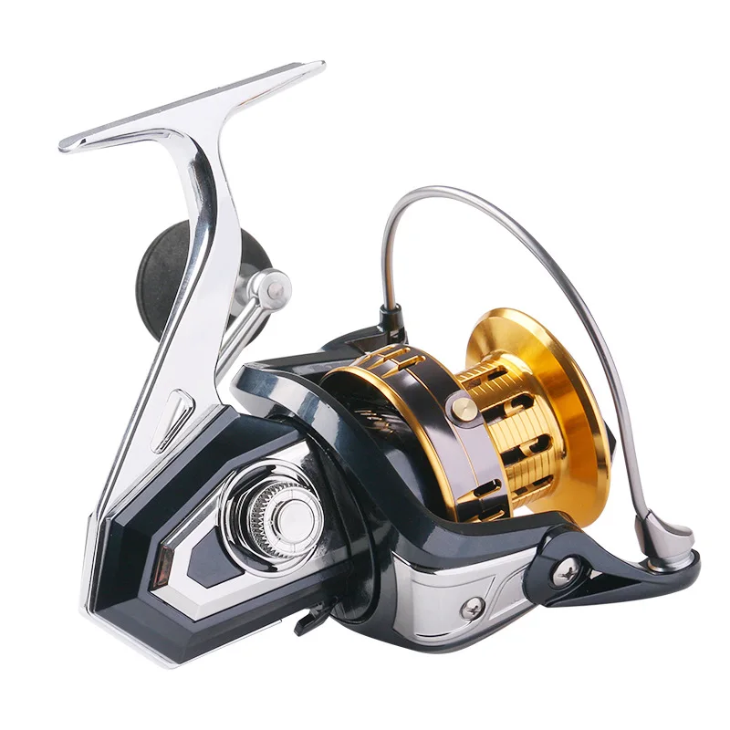 

Fishing Reel Spinning Wheel Metal Rocker FB5500/6500/7500 5+1BB Seawater/Freshwater Spool Gear Fishing Rod Tools Accessories
