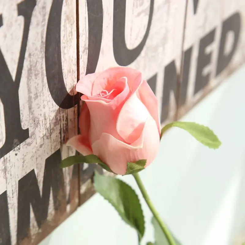 1 шт. искусственные розы ветки цветок домашний стол орнамент сделай сам украшение