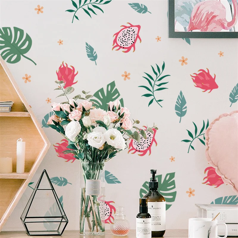 Zollor Pitaya зеленая фотография гостиной спальни фоновая стена простые и креативные