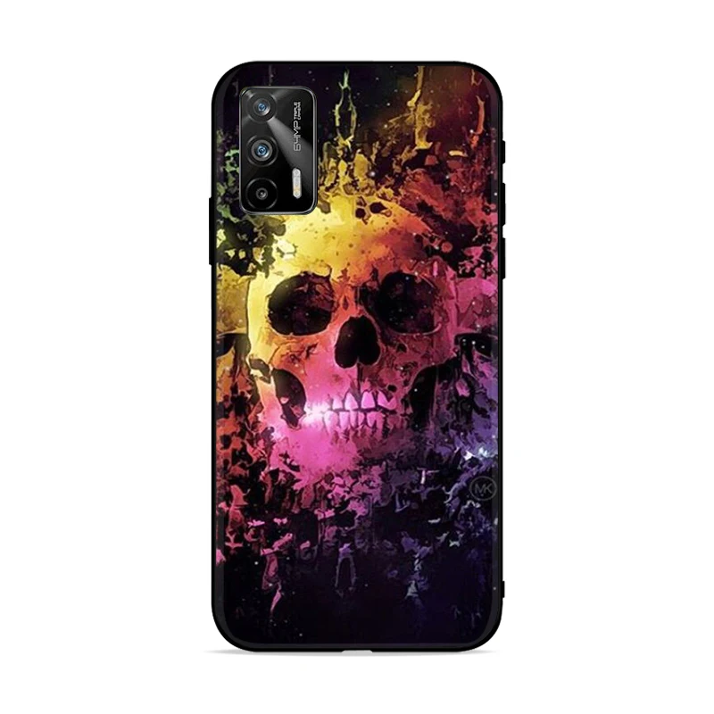 

Phone Case For OPP Realme GT Neo GT 5G For GT Realme GT 5G Skull Funda Coque Carcasa Cases Back Cover