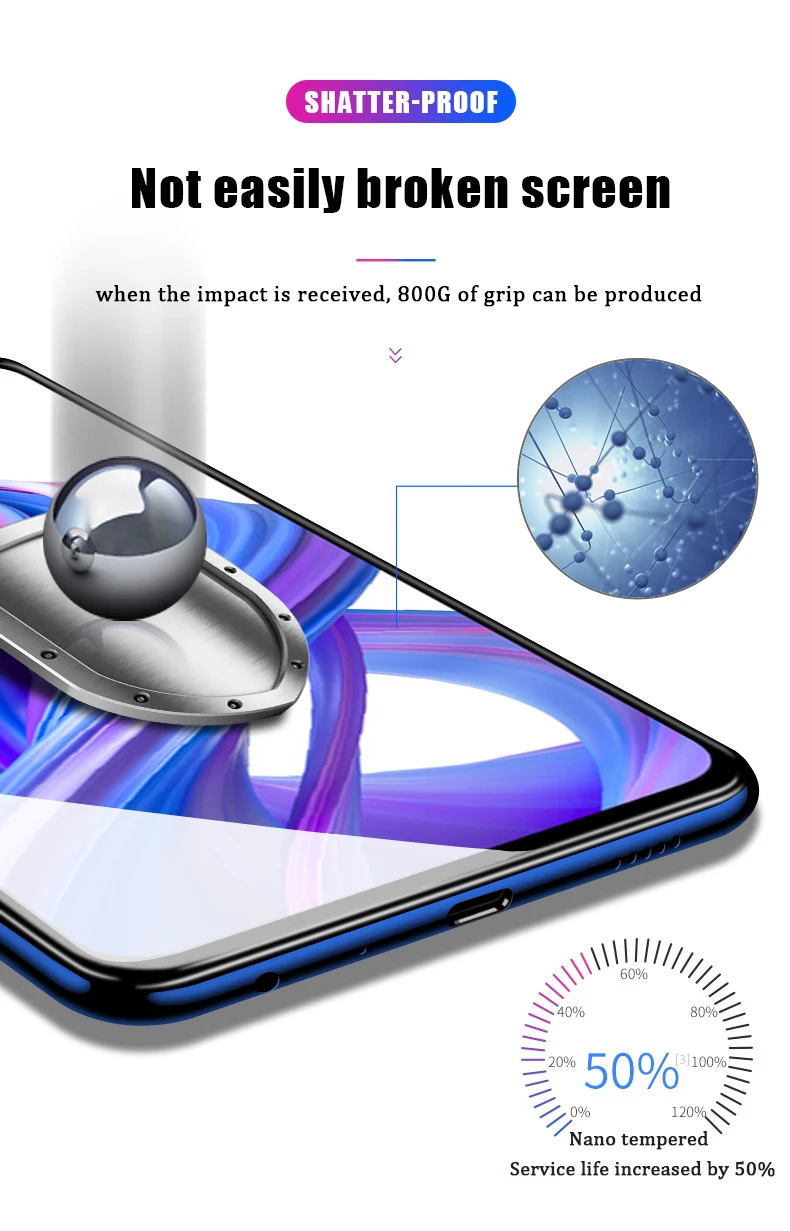 Защитная пленка VALAM из закаленного стекла для huawei P smart Z, полное покрытие для huawei P smart plus Z, защитное стекло