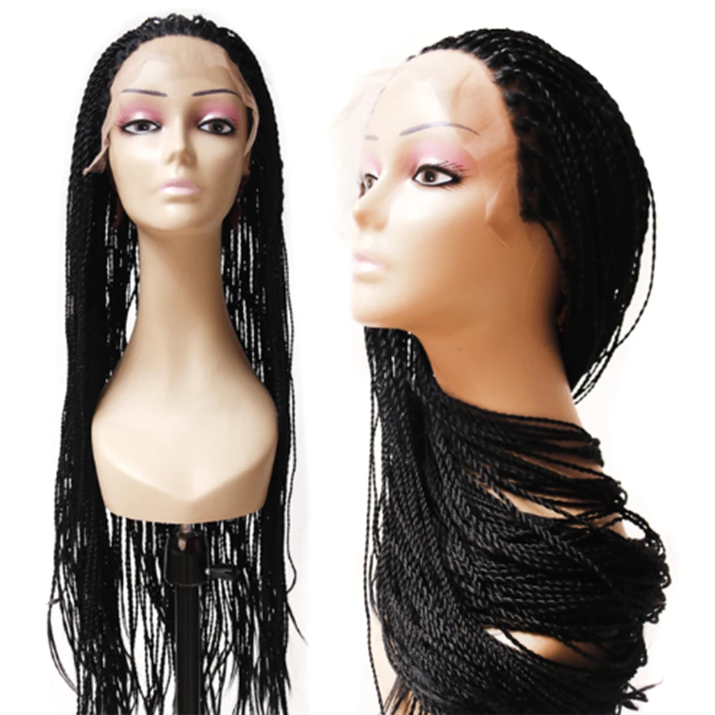 

Hairdressing Dolls Styling Mannequin Long Lace Front Braid Synthetic Wigs Hairdressing Training Mannequin