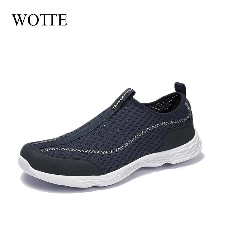 Лоферы мужские сетчатые быстросохнущие без застежки большие размеры 50 | Обувь