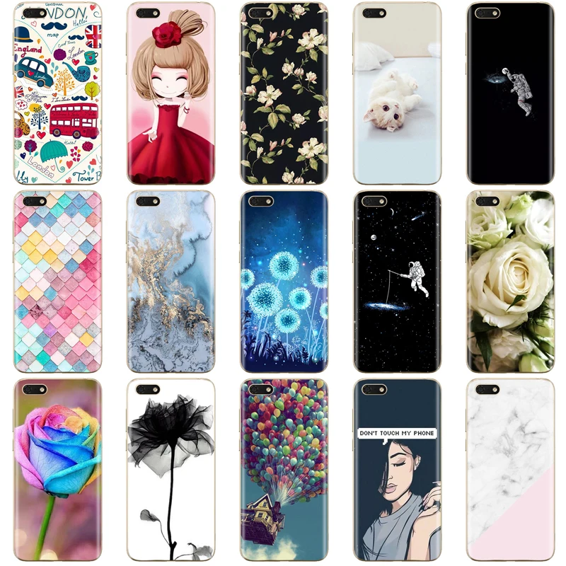 Мягкий силиконовый чехол из ТПУ для Huawei Honor 7A Honor7A 5 45 дюймов русская версия DUA L22