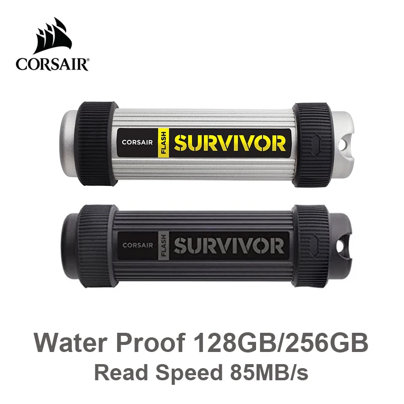 Corsair CMFSS3B Flash Survivor Stealth 128 ГБ 256 флеш-накопитель USB 3 0 защита от влаги | Компьютеры и