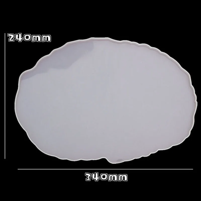 

Big Oval Coaster resin Mold for Large Fluid Artst Mold Coaster Making Epoxy Resin Crafts Make Your Own Coaster