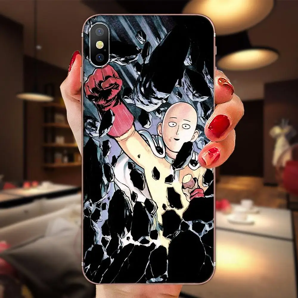 Силиконовые чехлы для sony Xperia Z Z1 Z2 Z3 Z4 Z5 compact Mini M2 M4 M5 T3 E3 E5 XA XA1 XZ Premium Аниме One Punch Man |