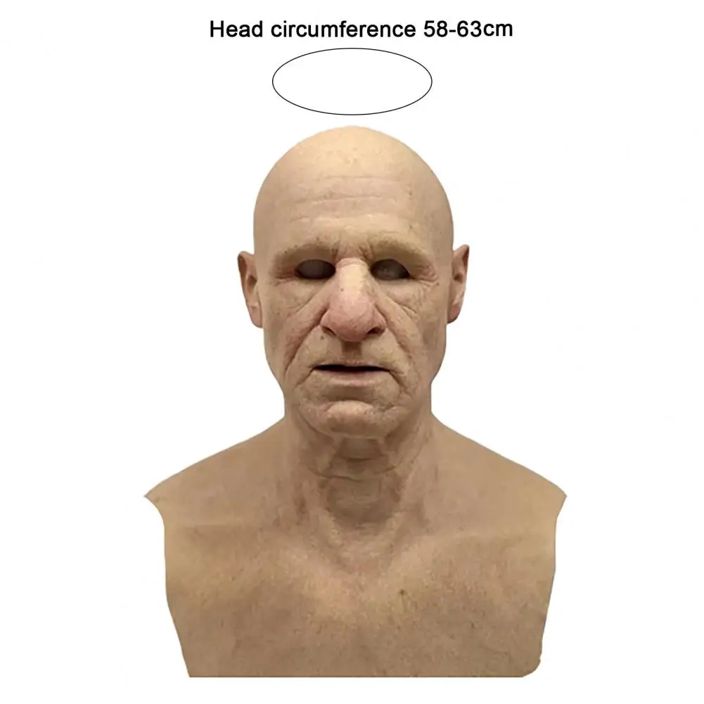 Головной убор на Хэллоуин страшный головной эмульсия страшное ужасное лицо для