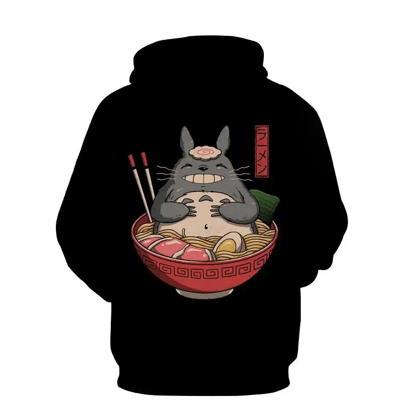 

Spring And Autumn Men's And Women's Hoodie 3d Printing Spirited Away Children's Cartoon Sweatshirt Anime Harajuku Top