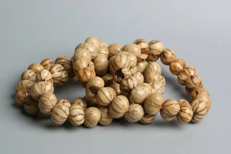 Золотая линия семена Бодхи оригинальные бусы Тибетский браслет