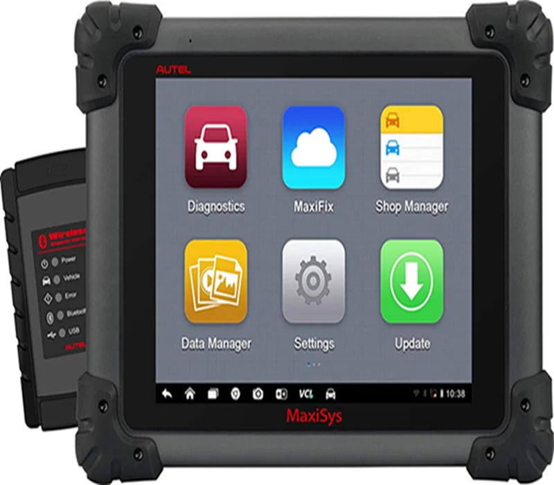 

100% оригинальный инструмент для диагностики автомобиля Autel MaxiSys MS908 со светодиодным сенсорным дисплеем