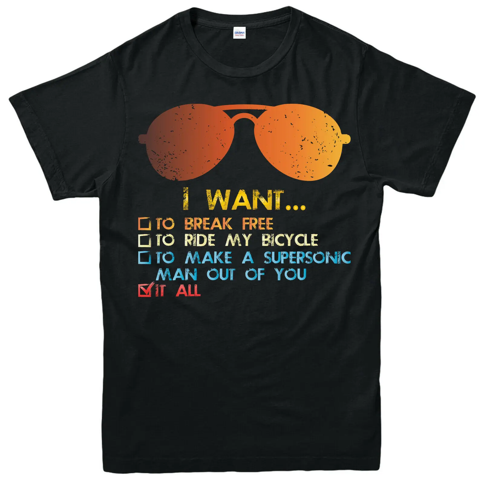 Я хочу сломать футболку чтобы свободно ездить на моем велосипеде вдохновленная