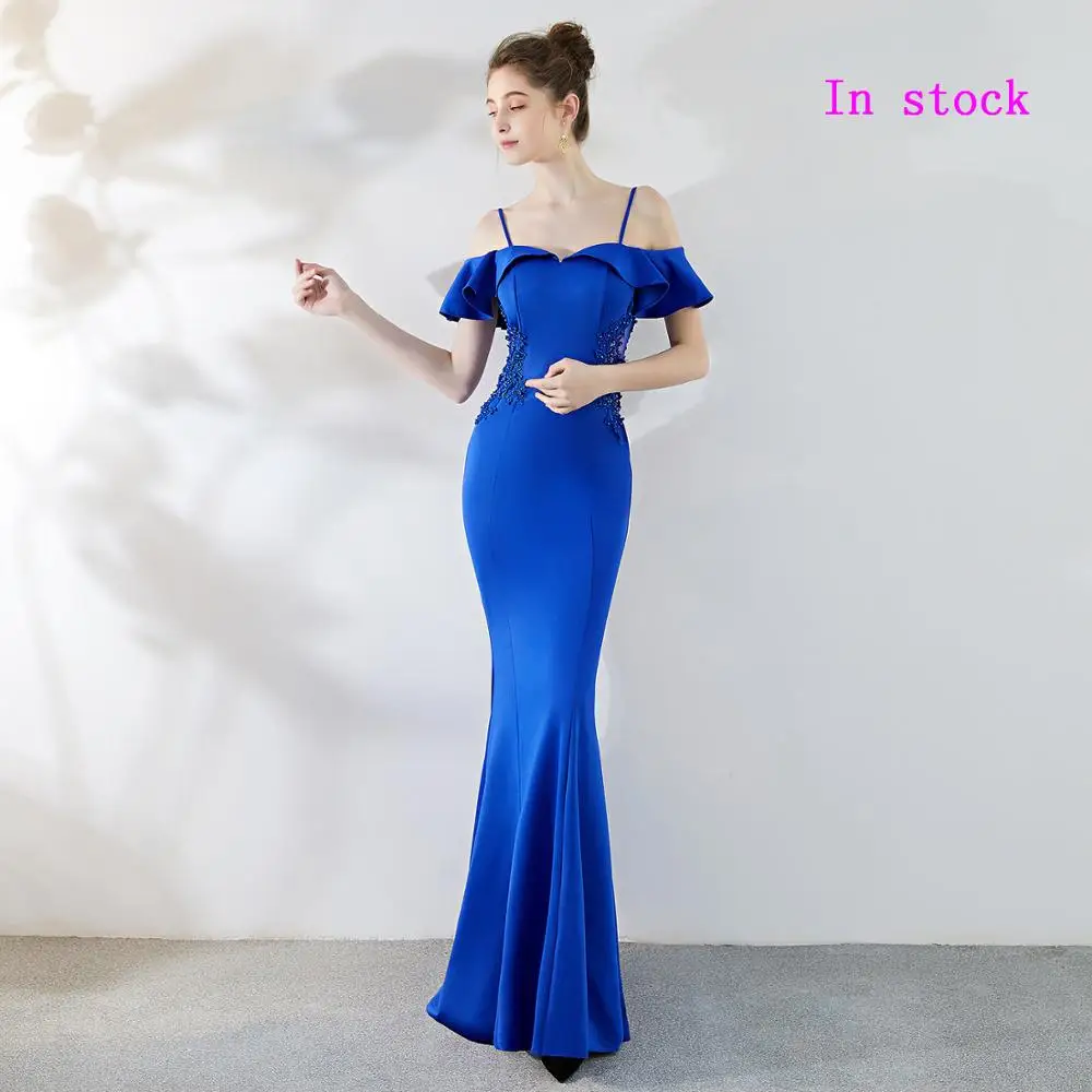 2019 платья для выпускного вечера с открытыми плечами цветочной аппликацией