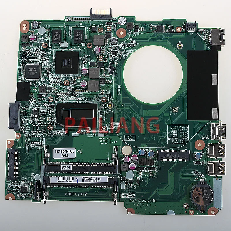 PAILIANG материнская плата для ноутбука hp Pavilion 14 N TPN Q129 14' дюймовый процессор Core I7
