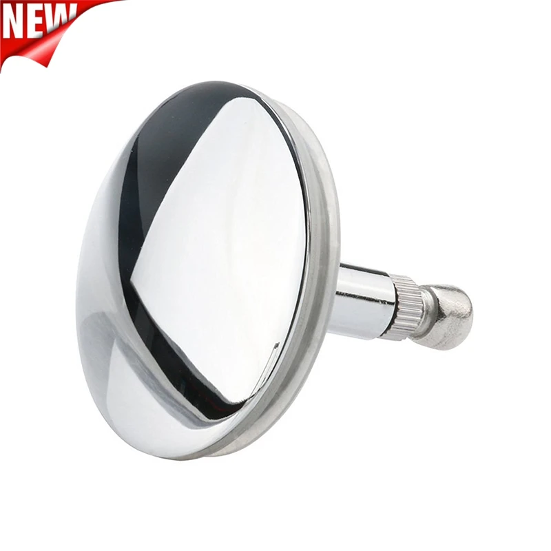 Хромированная пробка для слива раковины серебристая ванны | Обустройство дома