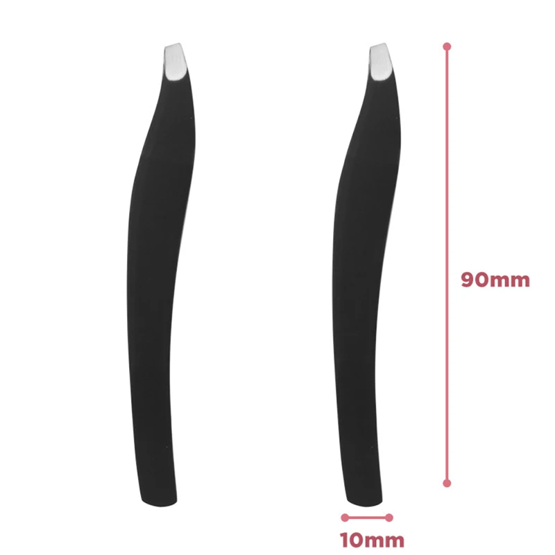 

1Pc Slant Tip Eyebrow Tweezers Stainless Steel Professional Facial Hair Removal Eyebrow Clip Beauty Makeup Tools