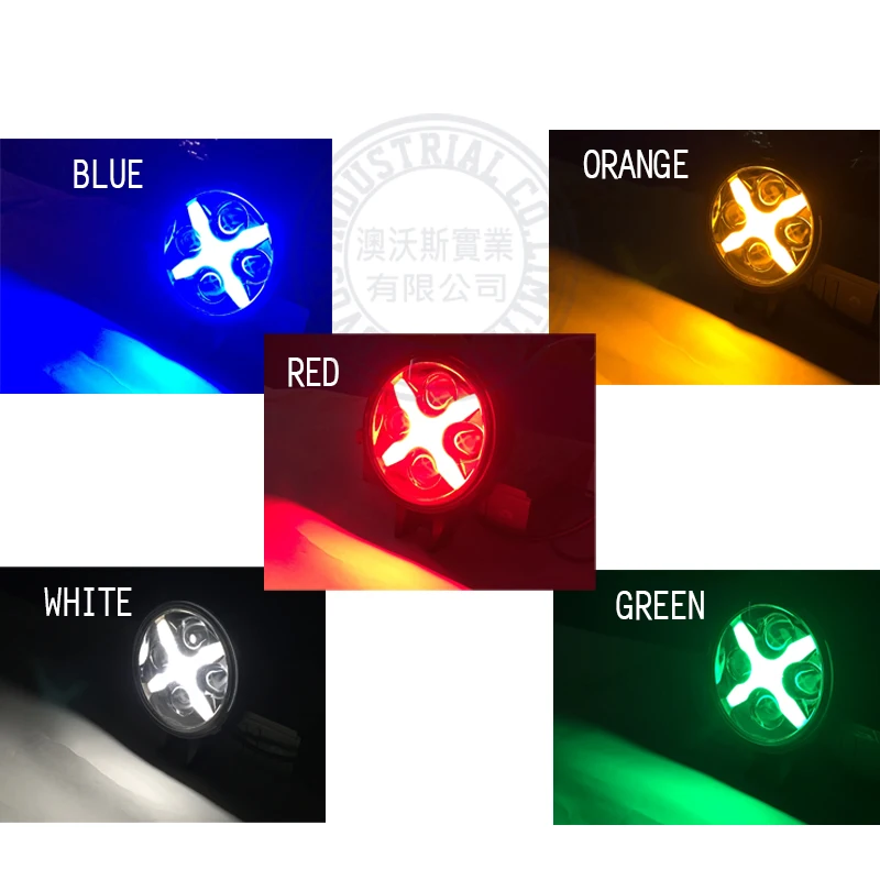 1 шт. автомобильная светодиодная противотуманная фасветильник 60 Вт 12/24 в 6