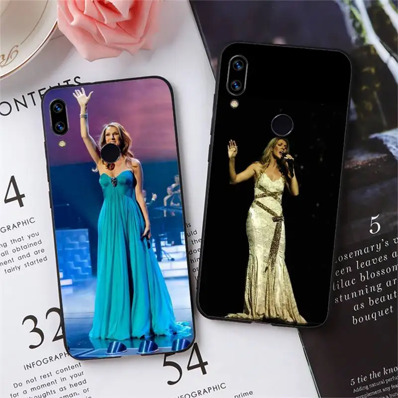 

Celine Dion Phone Case For Xiaomi Redmi note 7 8 9 pro 8T 9A 9S Mi Note 10 Lite pro