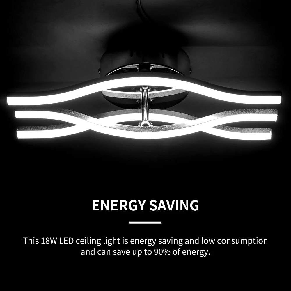 18W Светодиодный Современная Люстра светильник Ночной раздвоенный в форме сердца