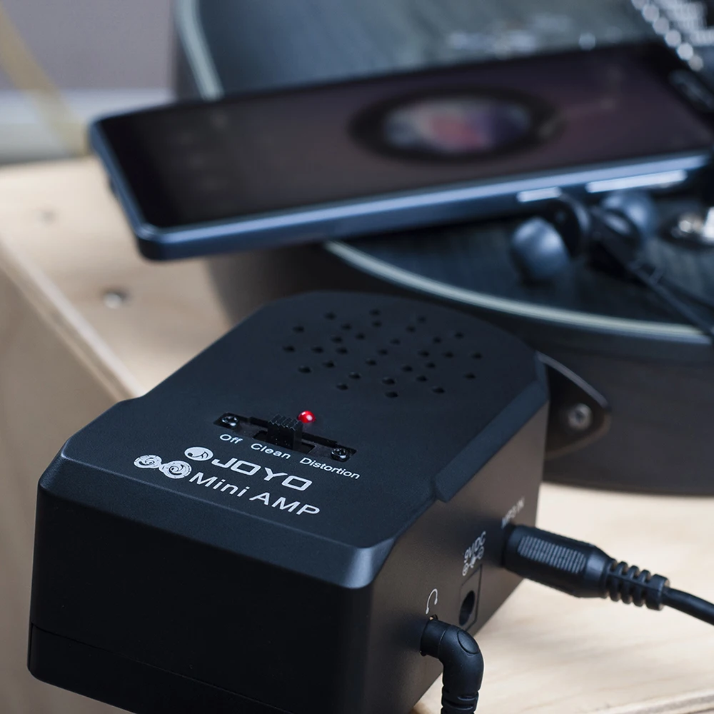 

JOYO JA-01 Mini Speaker Guitar Amplifier AMP Tube Portable MP3 Input 3.5mm with Earphone Electric Guitar Speakers Accessories
