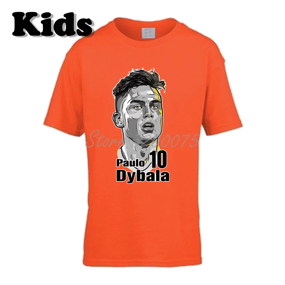 29 Детская футболка La Joya Paulo Dybala 10 масок жестов, одежда, футболка для мальчиков и девочек, W19033003 - Цвет: 29
