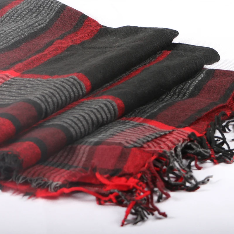 2019 новый осенне-зимний треугольный шарф для женщин клетчатые теплые кашемировые