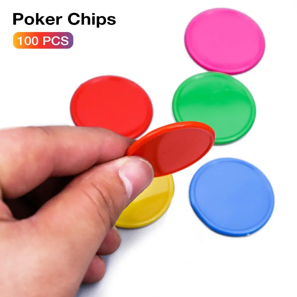 100 шт. пустой чип Пластик нет цифрового без лица значение Планшеты настольные