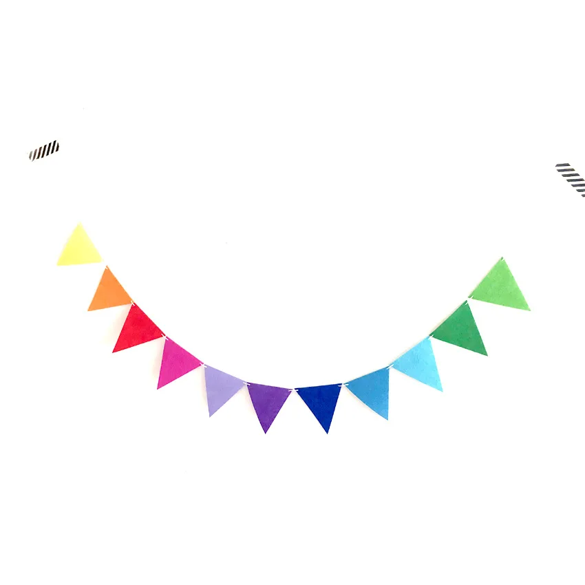 INS скандинавский фетровый вытягивающий цветок настенный Стандартный баннер