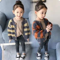 new knitting coat winter warm girls kids toddler teens tops clothes children cute long sleeve outwear single breasted cardigan