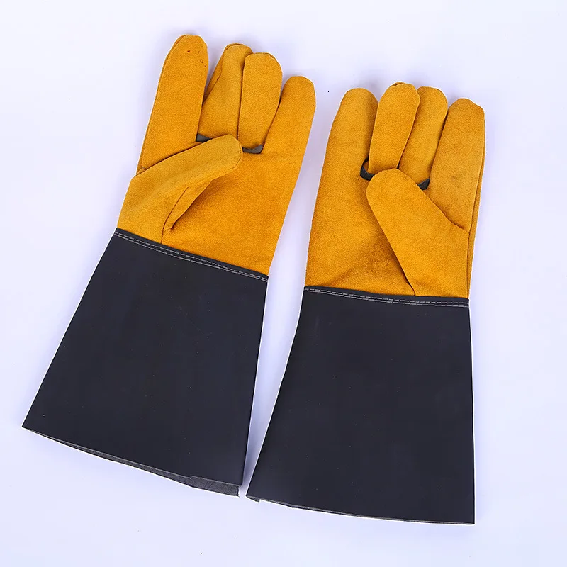 Перчатки сварочные мужские из воловьей кожи двухслойные|Женские перчатки| |