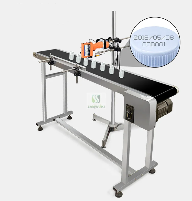 4.3 inch touch screen Handheld Intelligent Inkjet Printer multi language QR code Batch Code Expiry Date coding machine - купить по
