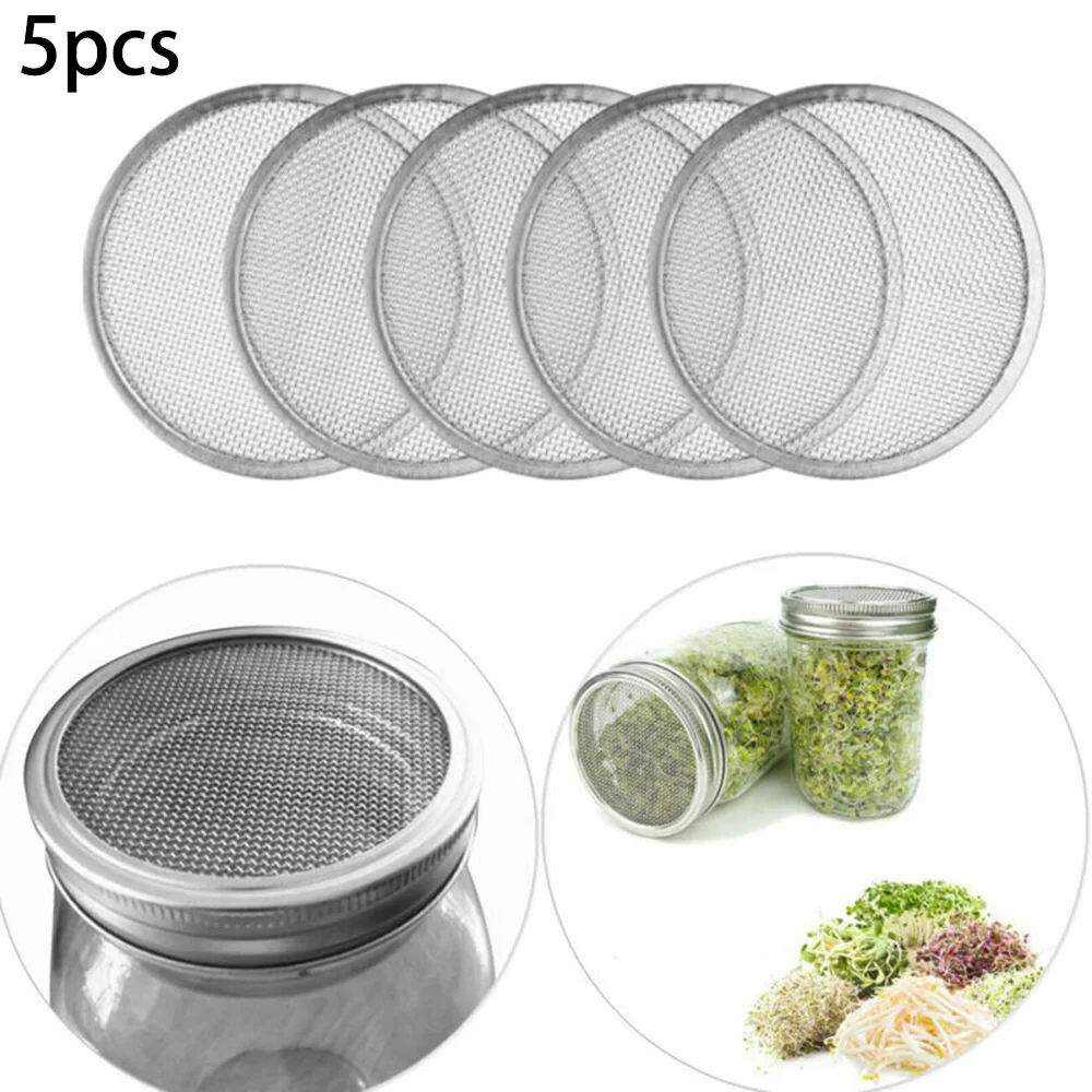 5 шт. ситечко из нержавеющей стали крышка для распыления консервных банок широкая