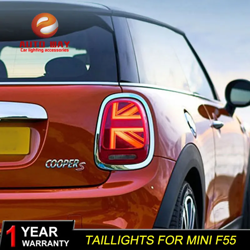 Чехол для стайлинга автомобиля BMW MINI F55 F56 F57 2014-2016 светодиодные задние фонари