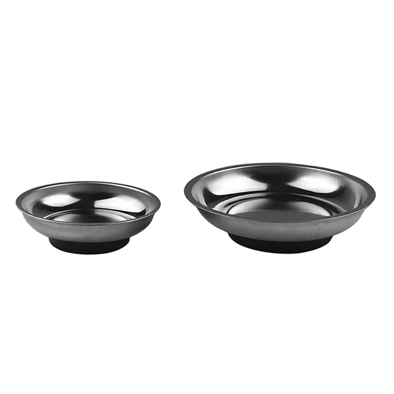 Новые леггинсы с круглой Нержавеющая сталь Магнитный Запчасти Чаша лоток для