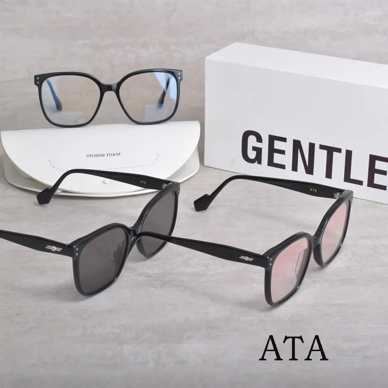 

2021 корейские брендовые оптические оправы очков нежные очки по рецепту при близорукости очки для женщин и мужчин солнцезащитные очки с чехл...