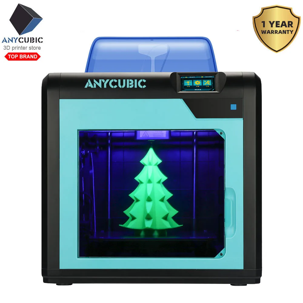 ANYCUBIC 4Max Pro 3d принтер закрытый печатное пространство 3d принтер комплект большой объем сборки ultracase Нити Экструдер FDM 3D-принтер