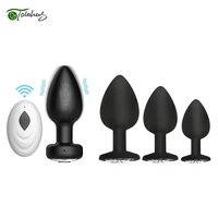 anal vibrator for men prostate massager wireless remote control dildo butt plug vibrator for adult masturbators sex toys for gay